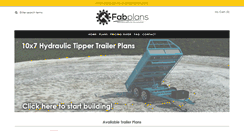 Desktop Screenshot of fabplans.com